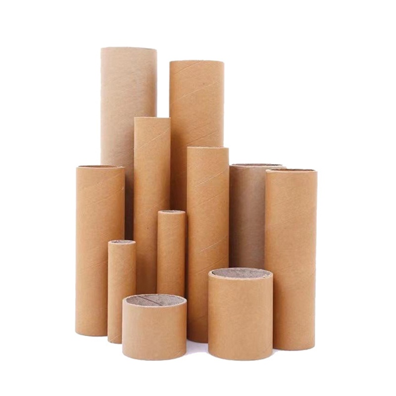 Customized kraft paper poster tubes, paper tubes, circular tape tubes, firework tubes, fishing rod industrial cores