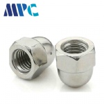 Wholesale 304 stainless steel cap nuts, cap nuts, decorative nuts, high-quality nuts