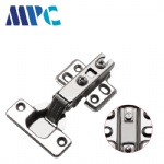 Iron non-hydraulic ordinary furniture thickened four-hole cabinet fittings four-hole