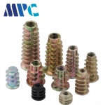 Zinc alloy internal and external nut hexagon nut m3m4m6m8m8m10 various kinds of internal and external screw ribbon