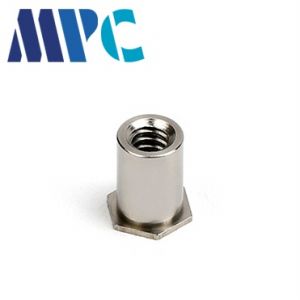 Stainless steel pressure riveting stud pressure riveting nut column fastener screw sheet metal connector M3-M5 wholesale direct supply