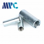 Galvanized Extended Hexagon Nut Connecting Nut Screw Screw Rod Extended Round Joint Nut M6-M16