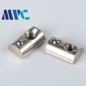 40 series M6M8 industrial aluminum profile accessories factory spot direct European standard elastic nut square nut