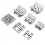 Stainless steel hinge with stud electric cabinet hinge heavy duty thickened cabinet door hinge