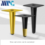 Diagonal conical furniture feet Metal sofa feet bedside table feet TV cabinet feet simple coffee table support feet