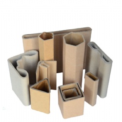 Custom-made square paper tubes, square-shaped paper tubes, quadrangular paper tubes for LED lamp tube packaging, items transportation, and anti-breakage.